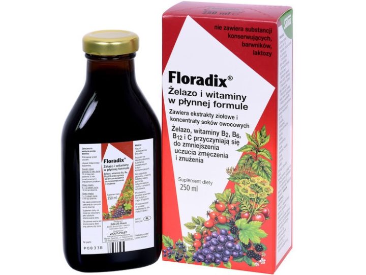 Floradix Żelazo i witaminy – naturalne rozwiązanie problemu niedoboru żelaza