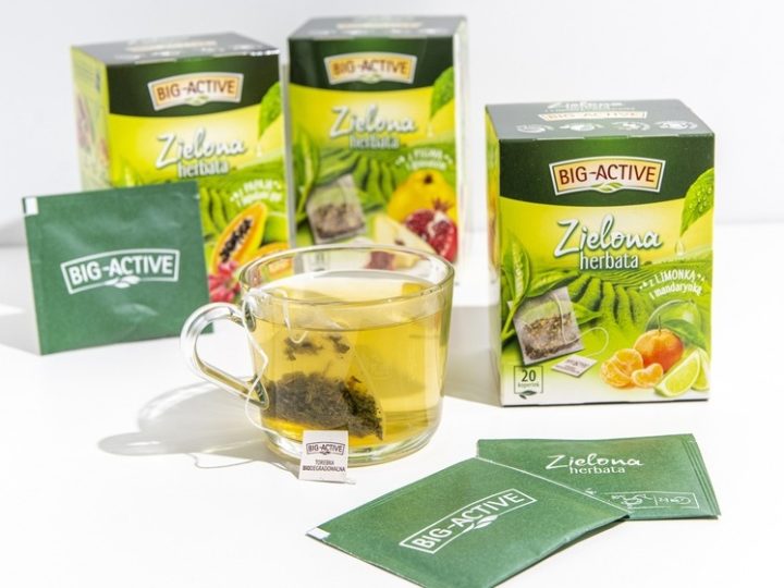 Najwięcej przyjemności w jednej torebce! Zielone herbaty Big-Active